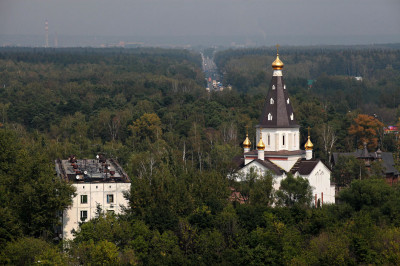 Церковь Ксении Петербургской в Медвежьих Озерах