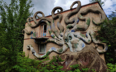 Заброшенный пионерский лагерь «Сказка»