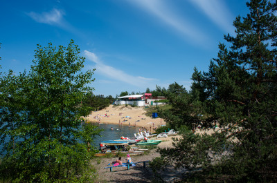 Луховицы, голубые озёра