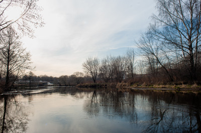 Незамерзающая река Пехорка