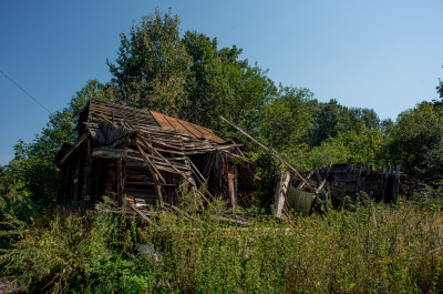 Заброшенный детский лагерь «Пламя», деревня Маришкино