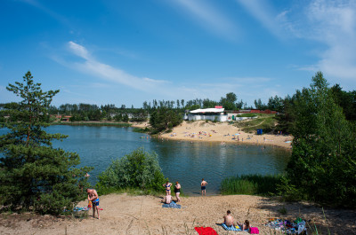 Луховицы, голубые озёра