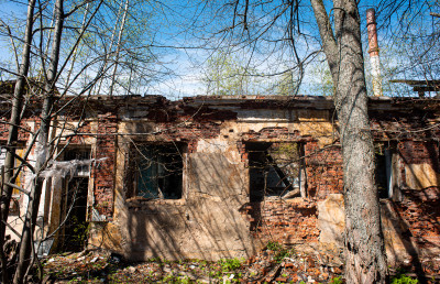 Заброшенный военный городок Ивлево