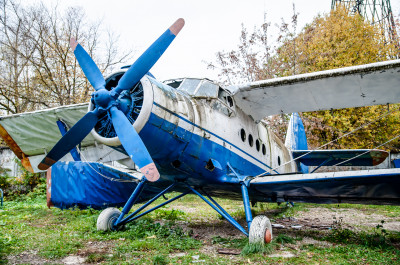 Лобня, Научный городок, самолёт АН-2