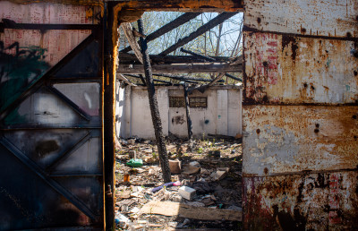 Заброшенный военный городок Ивлево